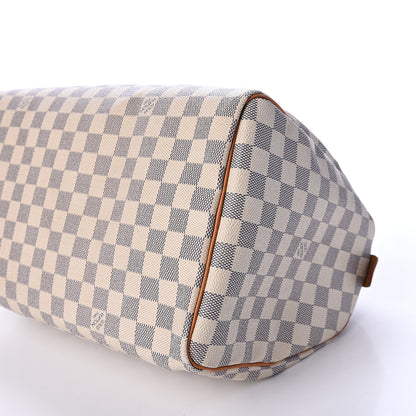 Louis Vuitton Damier Azur Speedy 35 6 of 11