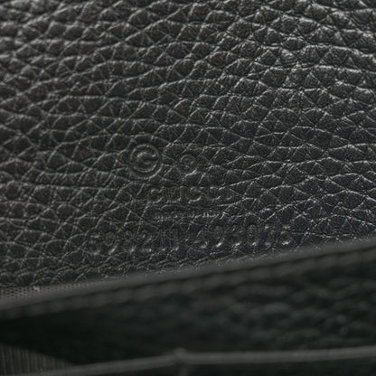 Gucci Pebbled Calfskin Soho Wallet On Chain Black 6 of 12