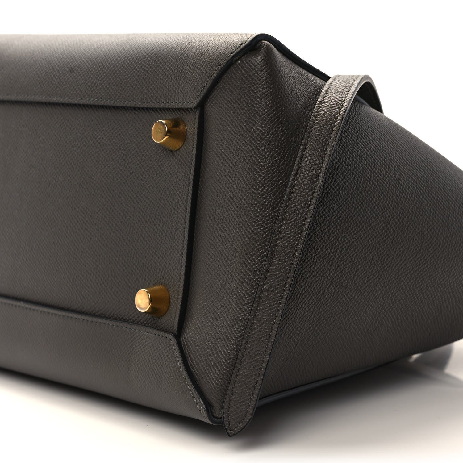 Celine Grained Calfskin Mini Belt Bag Grey 8 of 10