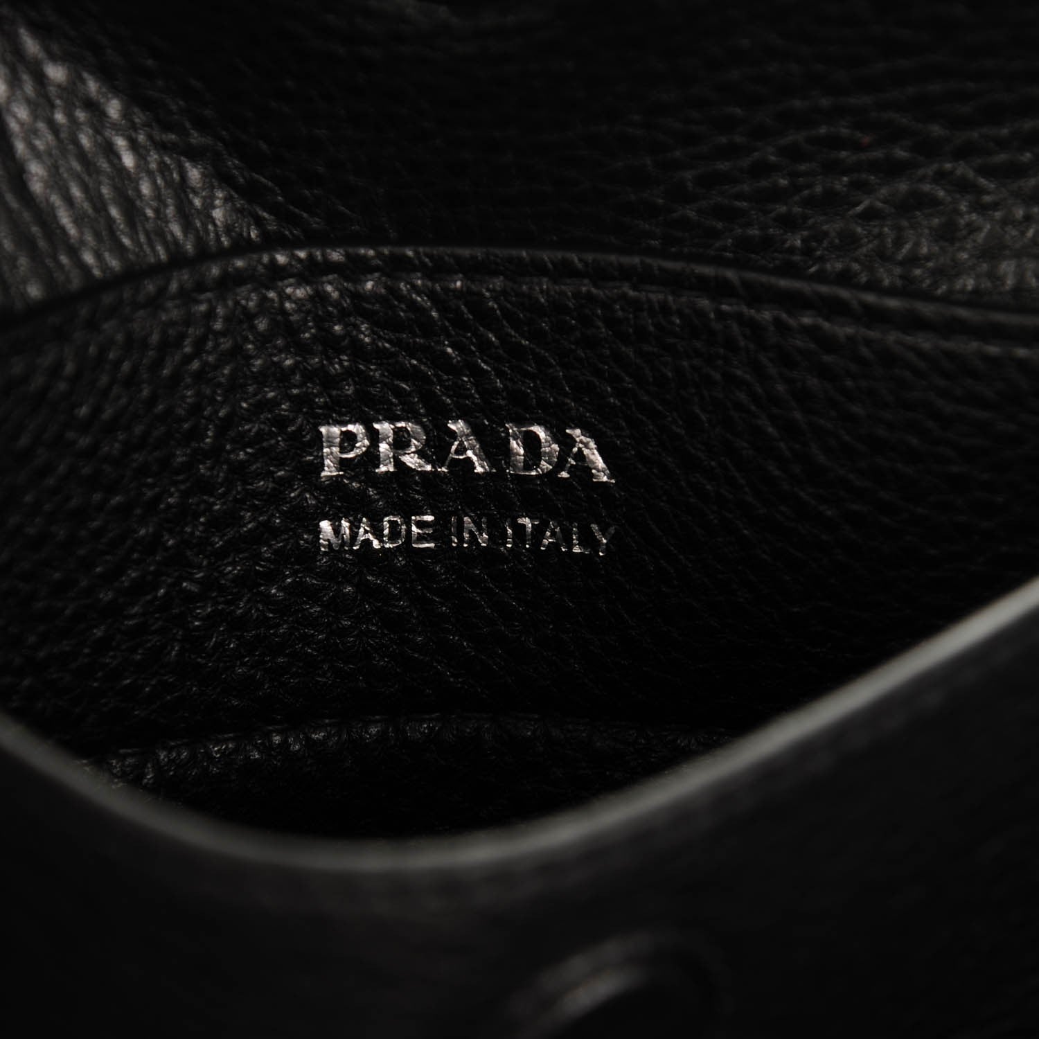 Prada Vitello Daino Small Double Bag Argilla Black 7 of 8