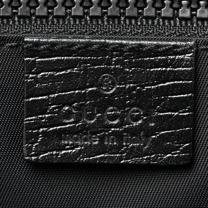 Gucci GG Plus Monogram Medium Flap Messenger Bag Black 6 of 16