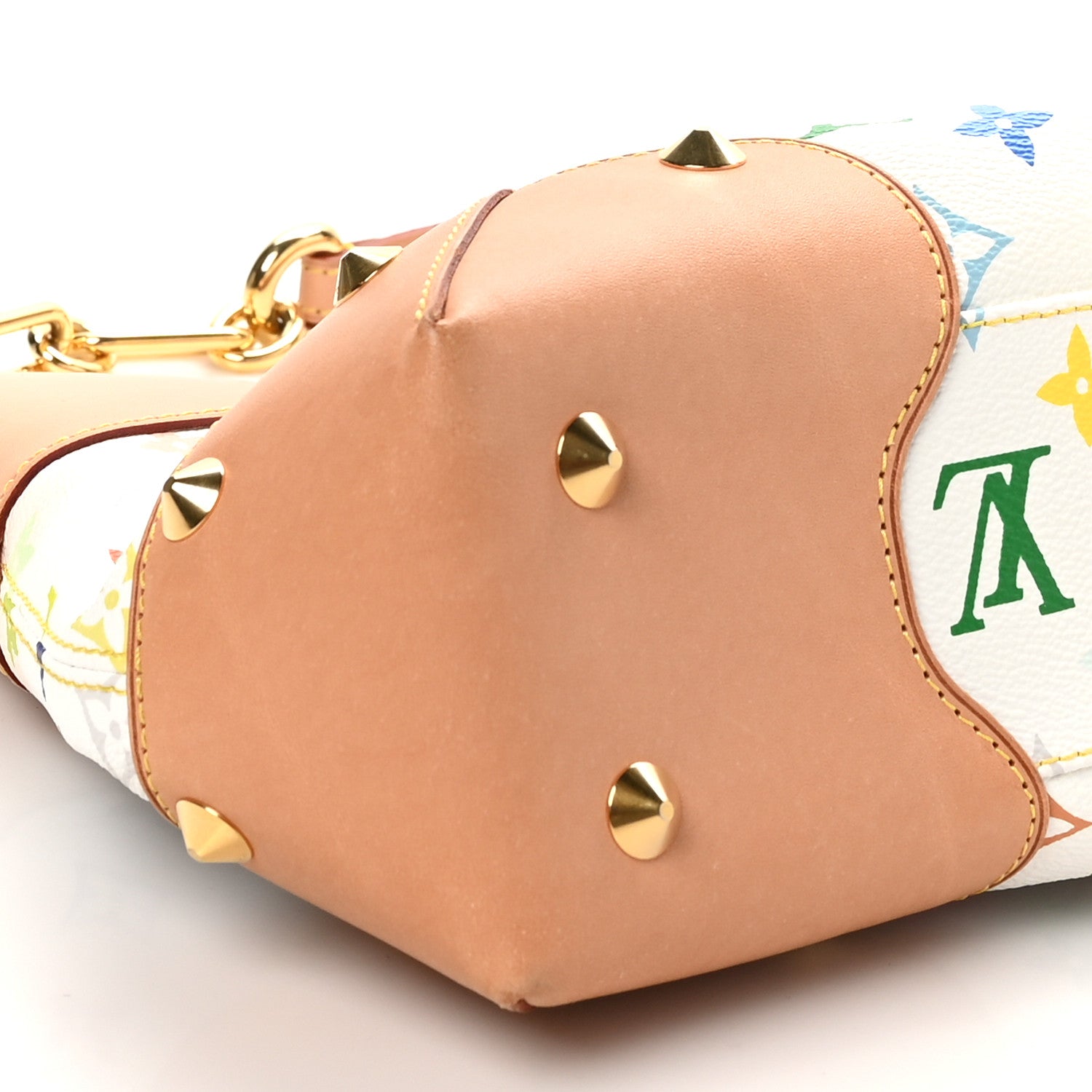Louis Vuitton Monogram Multicolor Judy MM White 8 of 9