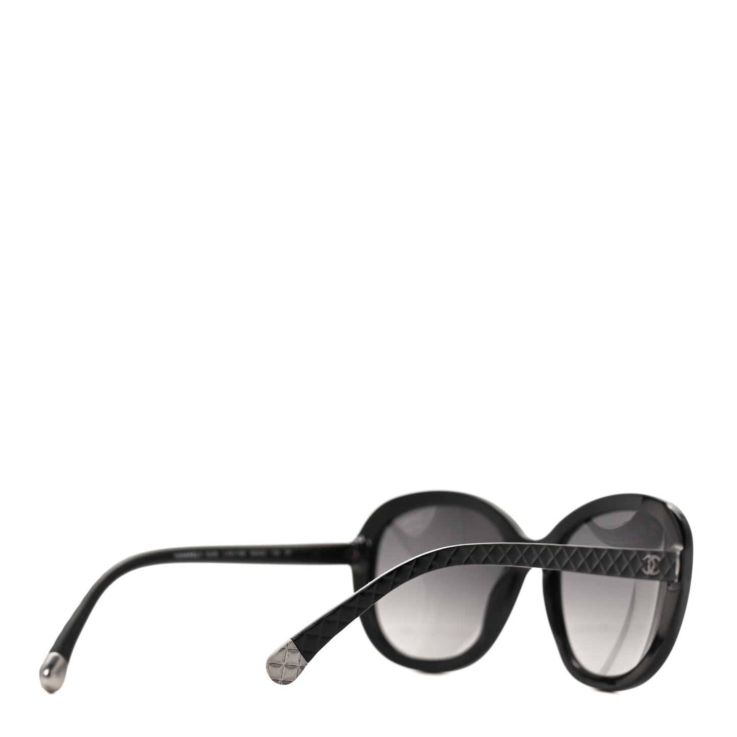 Acetate Quilted CC Polarized Sunglasses 5328 Black