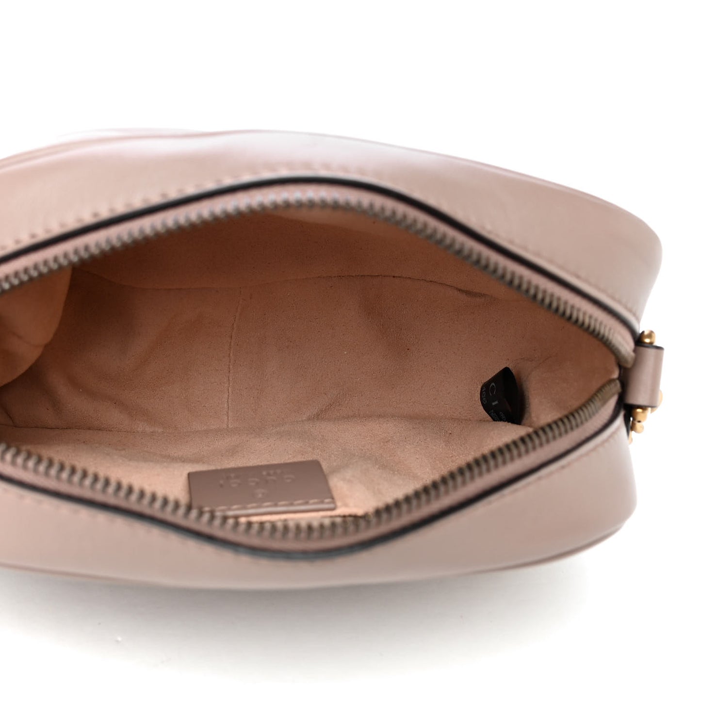 Calfskin Matelasse Mini GG Marmont Chain Shoulder Bag Porcelain Rose