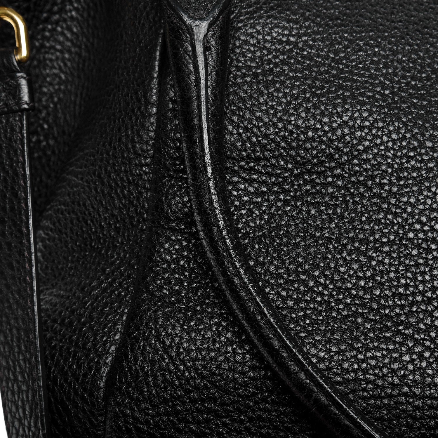 Prada Deerskin Shoulder Bag Black 15 of 15