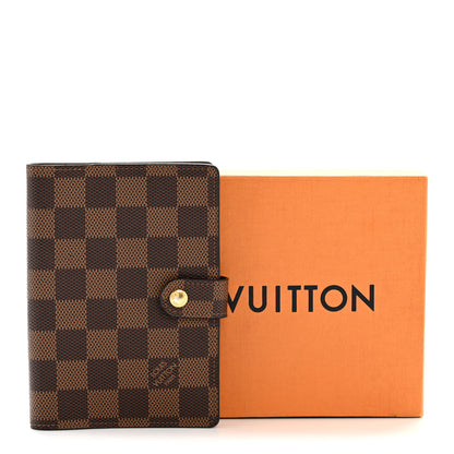 Louis Vuitton Damier Ebene Small Ring Agenda Cover 10 of 10