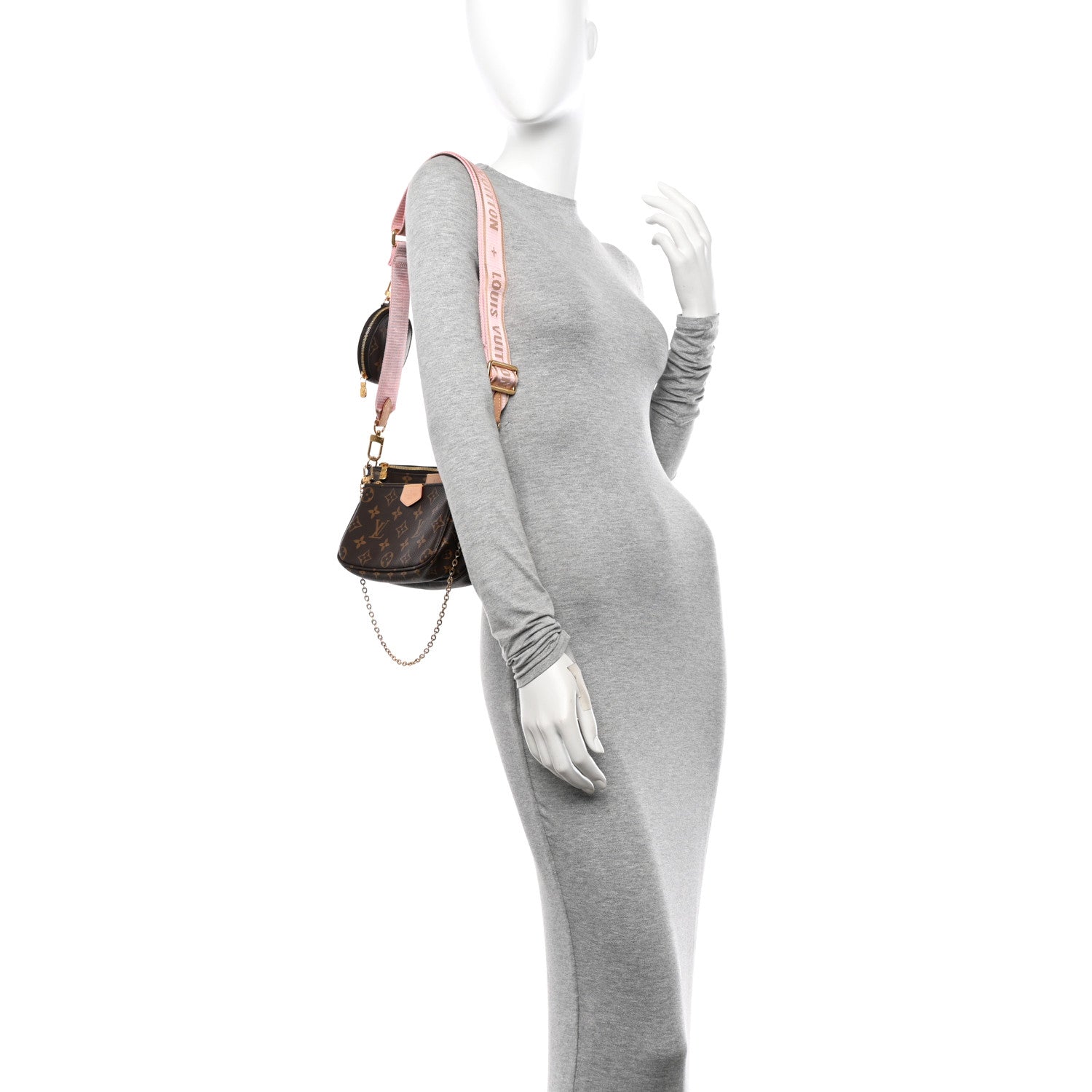 Louis Vuitton Monogram Multi Pochette Accessories Rose Clair 2 of 9