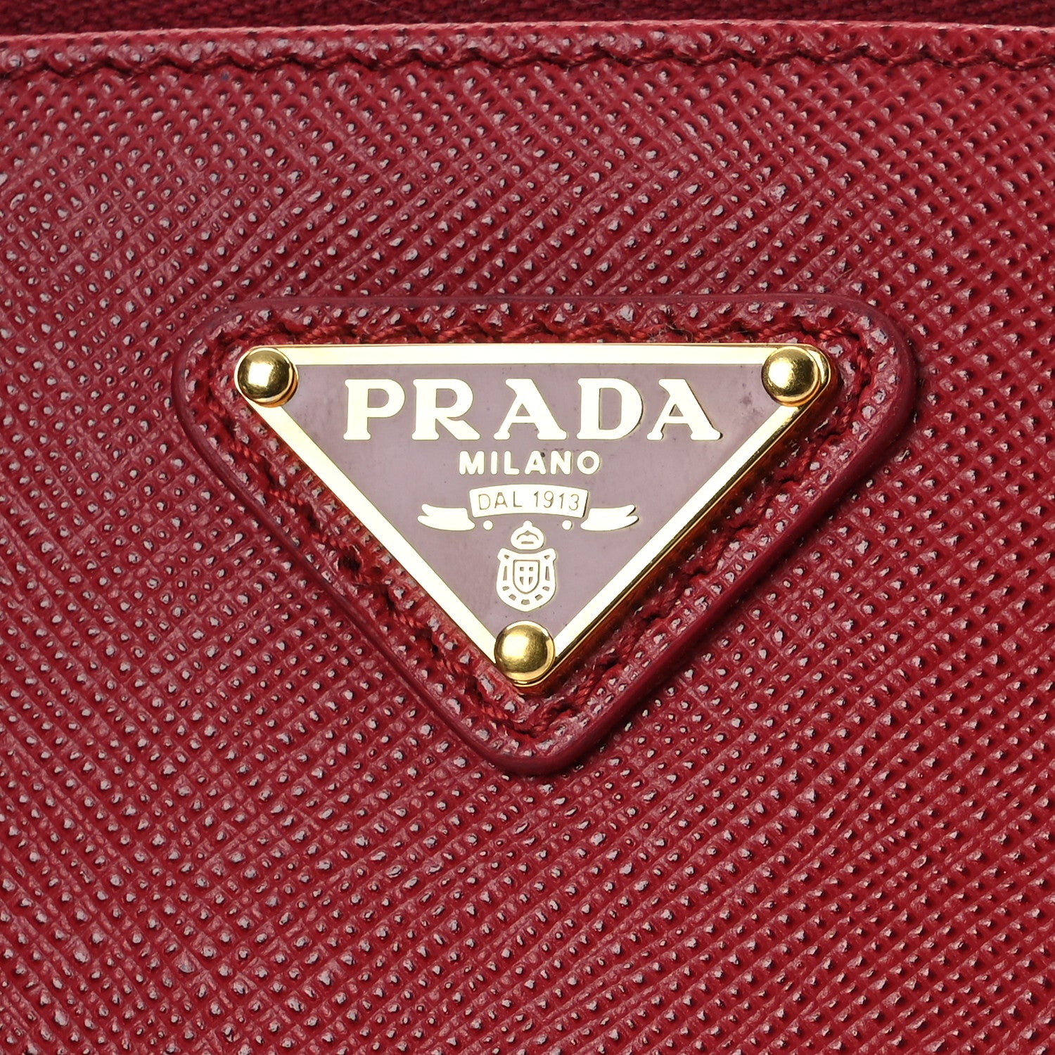 Prada Saffiano Lux Re-Edition 2000 Shoulder Bag Fuoco 9 of 12