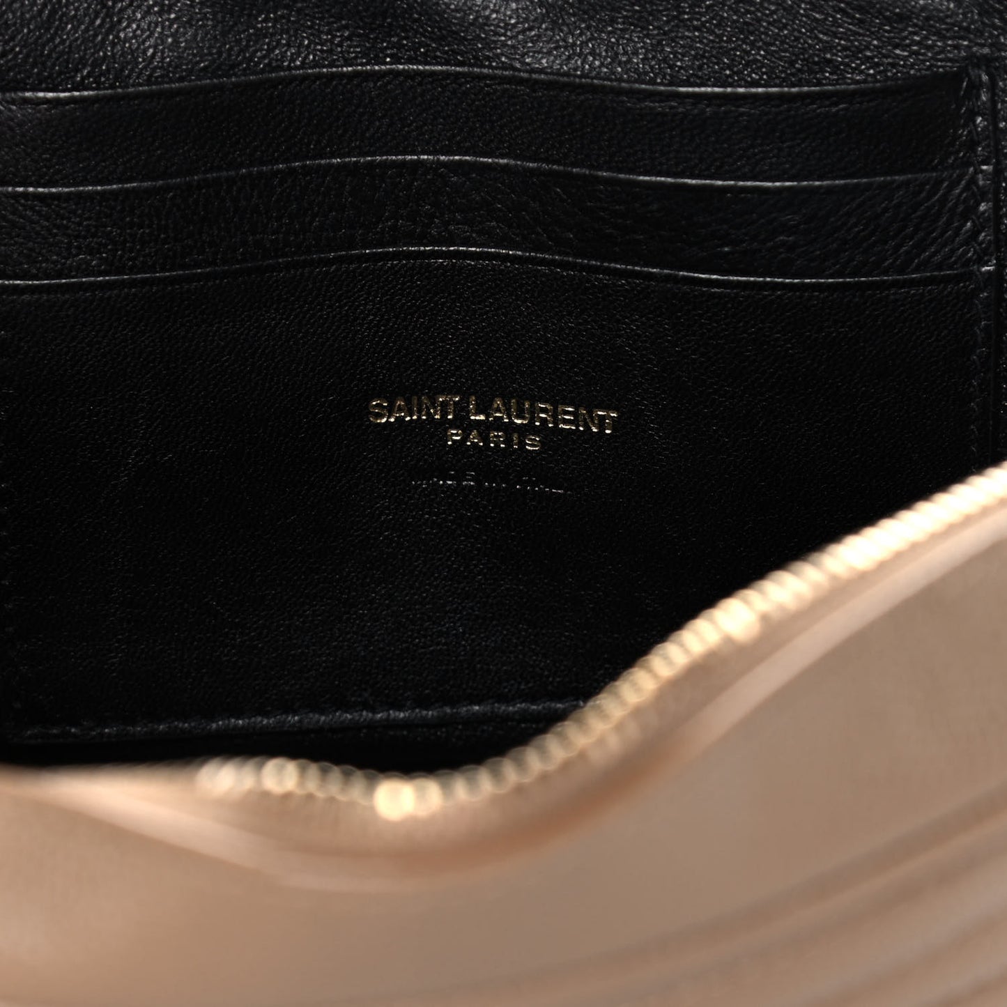 Grain De Poudre Matelasse Monogram Mini Lou Camera Bag Gold Sand