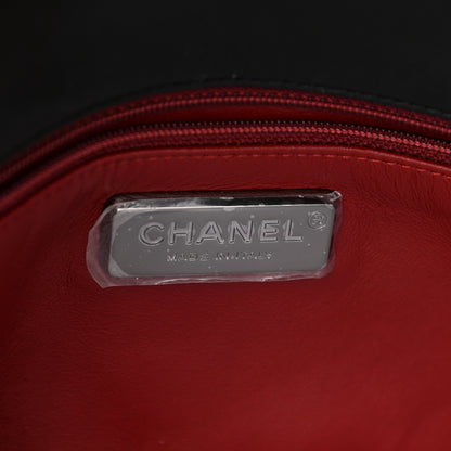 Chanel Lambskin Quilted Medium Westminster Pearl Flap Black 6 of 11