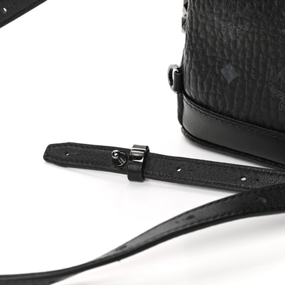 MCM Visetos Side Stud X-Mini Stark Bebe Boo Backpack Black 8 of 10