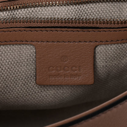Gucci Pebbled Calfskin Medium Soho Flap Crossbody Camelia 6 of 12