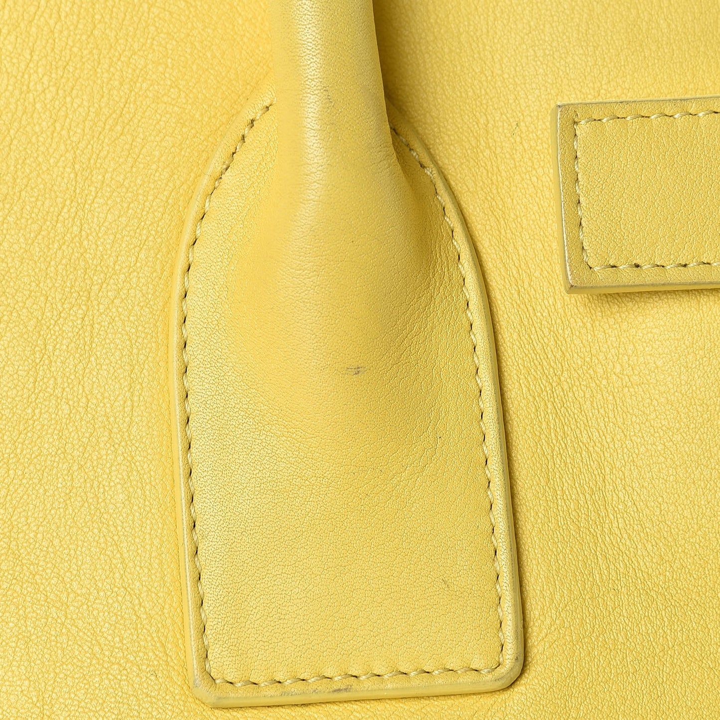 Calfskin Small Sac De Jour Yellow