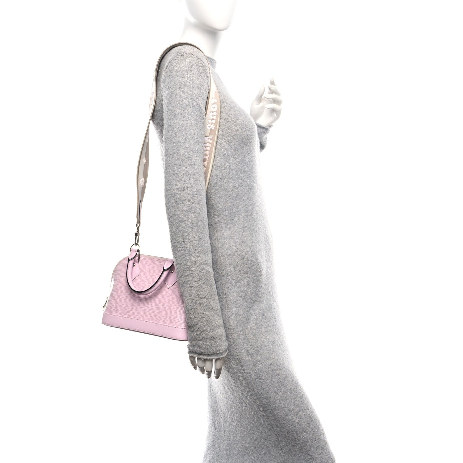 Louis Vuitton Epi Jacquard Alma BB Guimauve 2 of 9