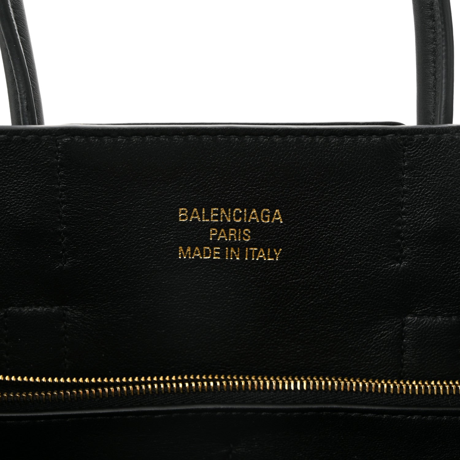 Balenciaga Smooth Calfskin Small Bel Air Carry All Bag Black 6 of 10
