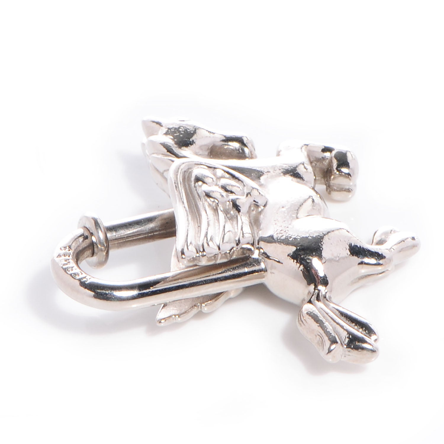 Hermes Pegasus Cadena Lock Palladium 5 of 7