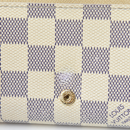 Louis Vuitton Damier Azur Port Monnaie Billets Tresor Wallet 9 of 14