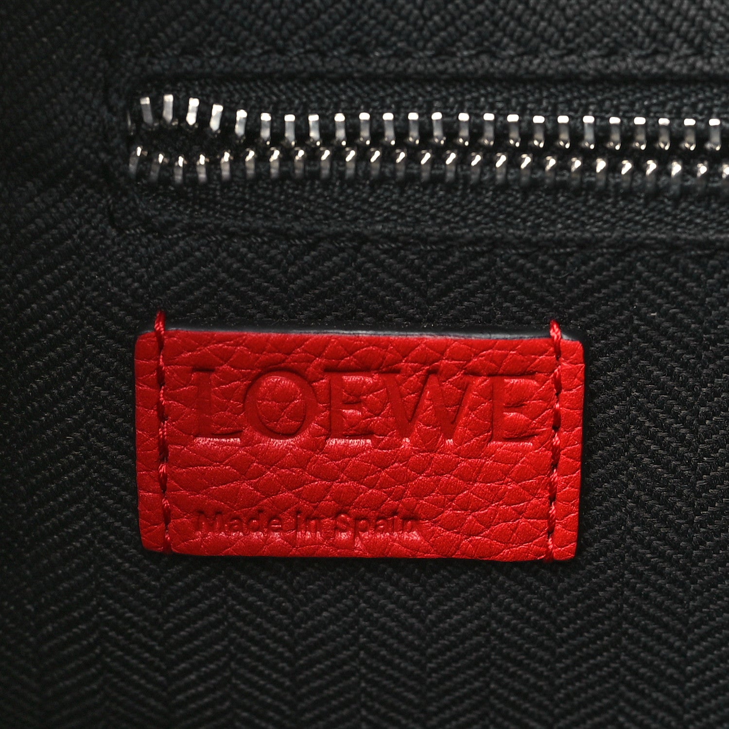 Loewe Calfskin Goya Backpack Scarlet 6 of 9