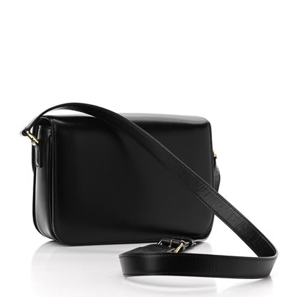 Celine Shiny Calfskin Medium Triomphe Black 3 of 10