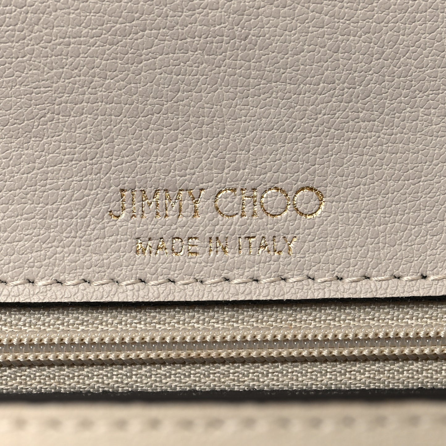 Grainy Calfskin JC Top Handle Beige