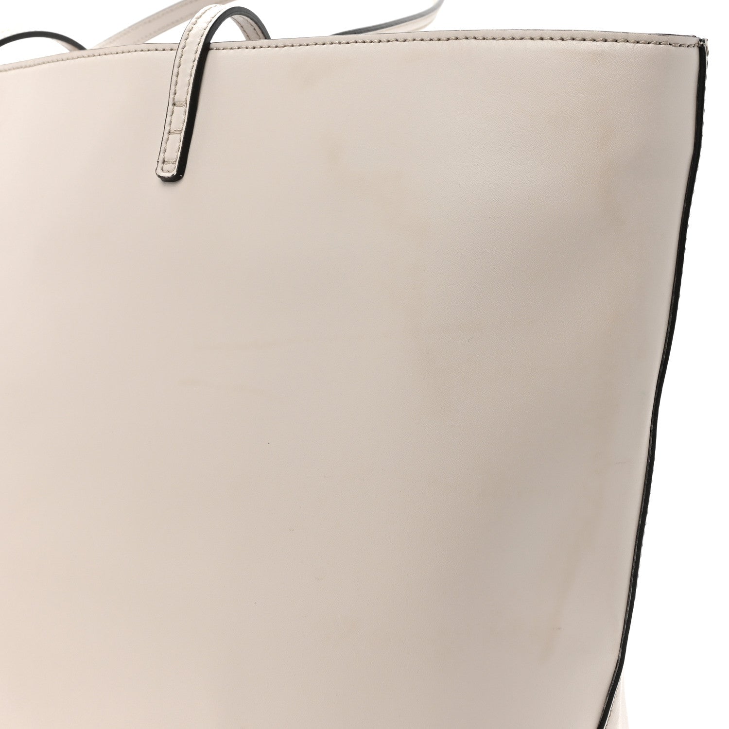 Fendi Vitello Liberty Lucido Metal Monster Eyes Medium Roll Tote Grey 14 of 16