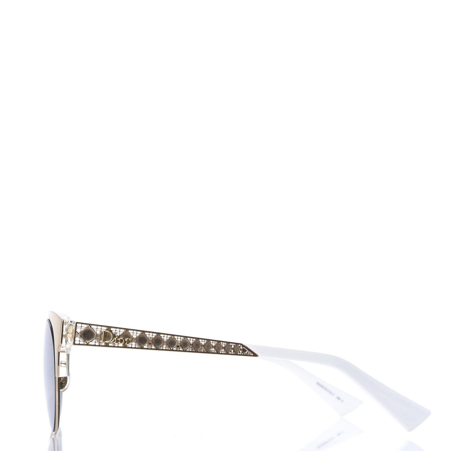 Christian Dior Diorama Mini Sunglasses Gold 2 of 8