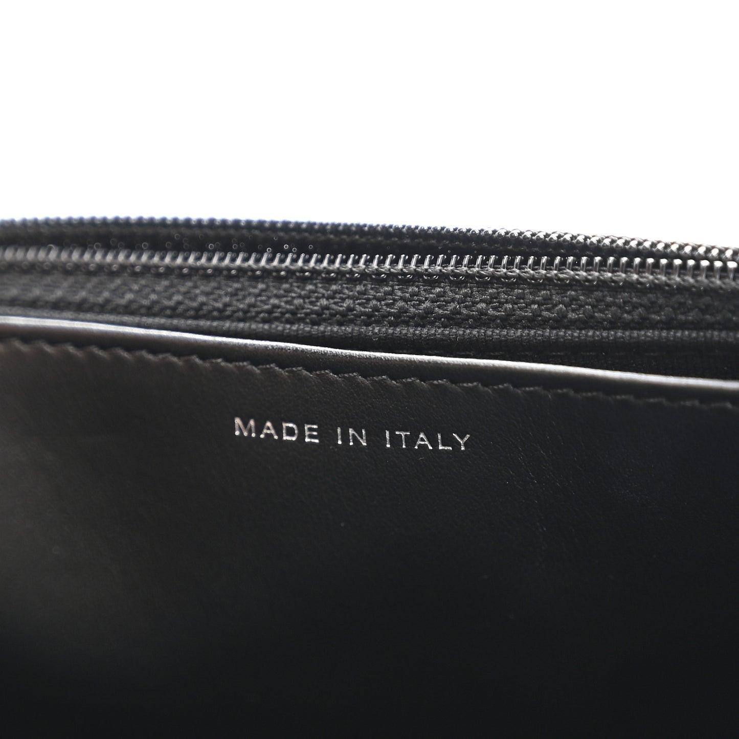 Caviar Quilted Boy Wallet On Chain WOC Black