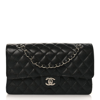 Chanel Caviar Quilted Medium Double Flap Black 1 of 10