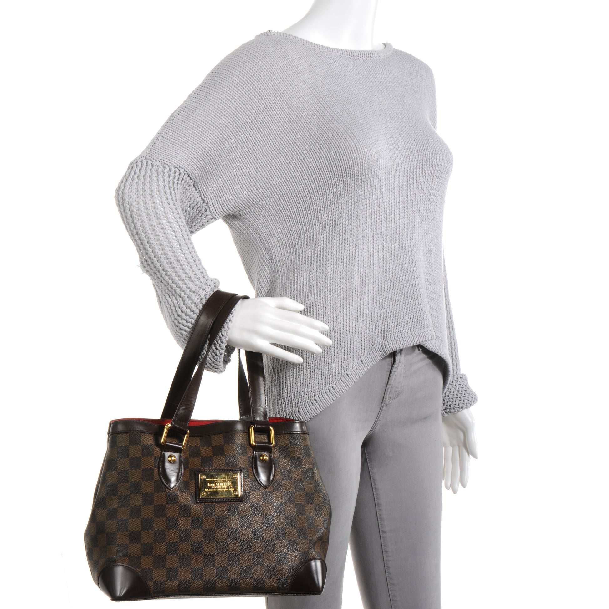Louis Vuitton Damier Ebene Hampstead PM 2 of 9