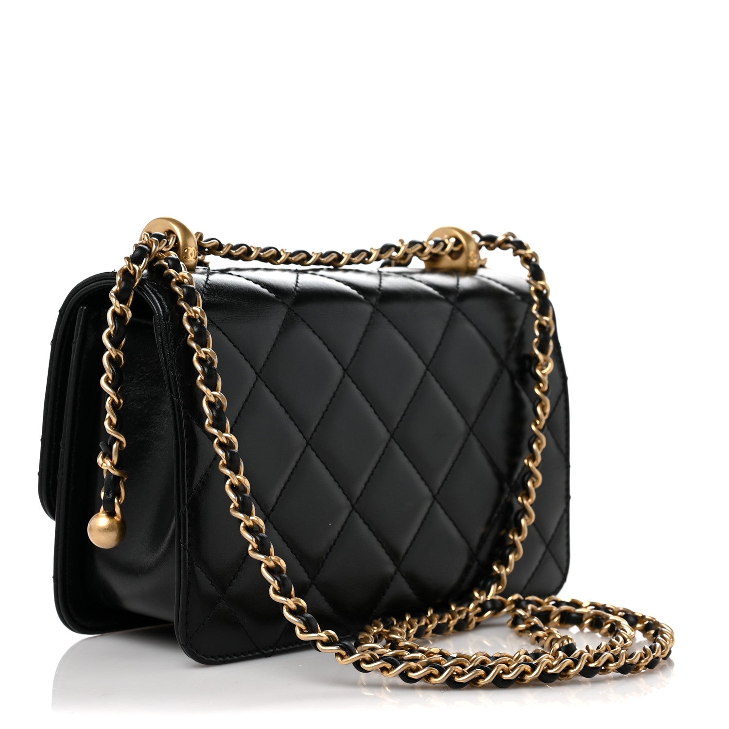 Chanel Calfskin Quilted Mini Perfect Fit Flap Black 3 of 10