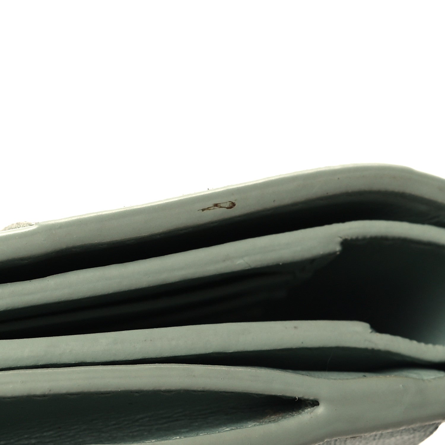 Bottega Veneta Nappa Maxi Intrecciato Bifold Zip Wallet New Sauge 8 of 8