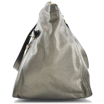 Saint Laurent Medium Downtown Tote Metallic 4 of 9