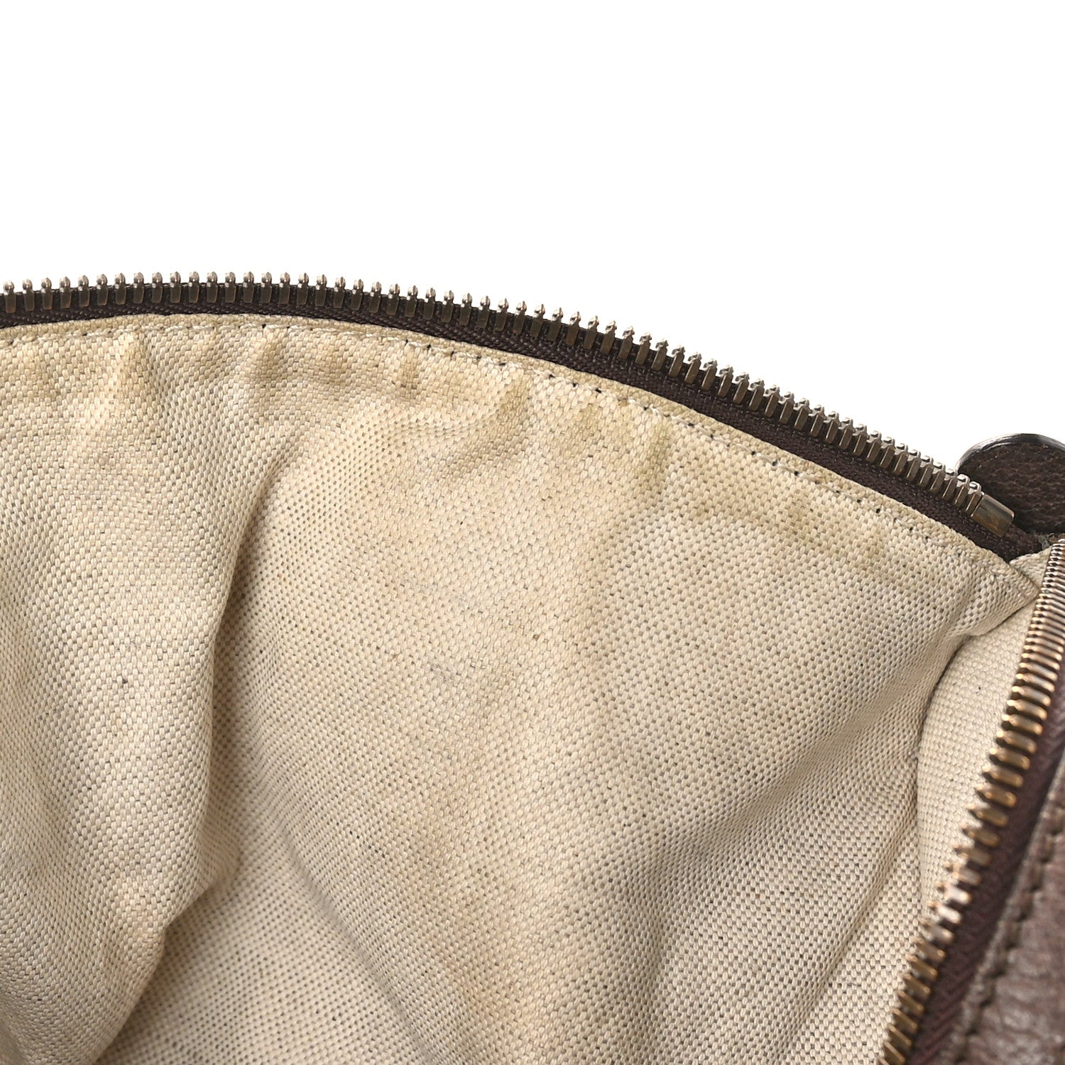 Gucci Soft GG Supreme Monogram Web Large Duffle Bag Beige New Acero Crop 26 of 30