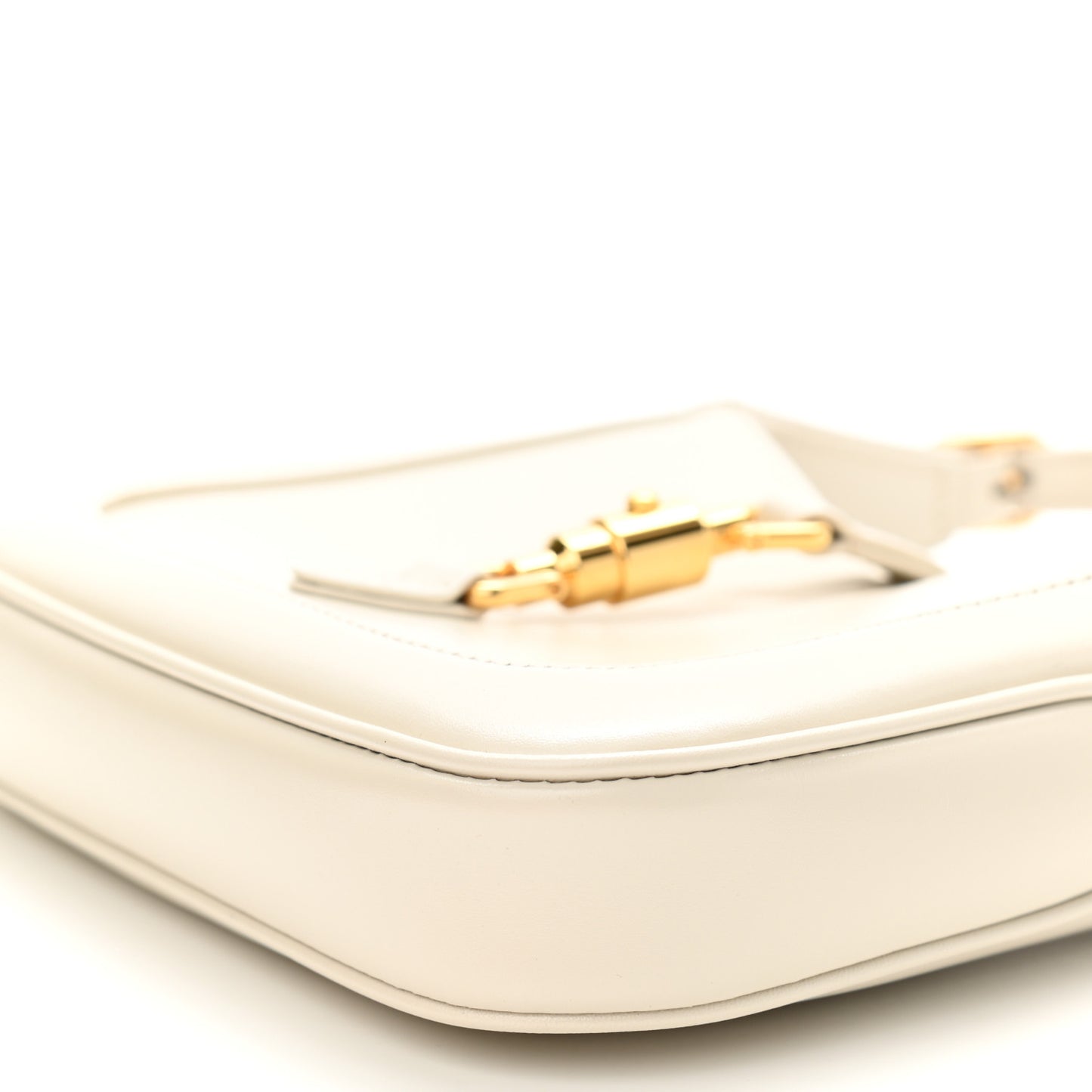 Boarded Dyana Lux Calfskin Mini Jackie 1961 Hobo Mystic White