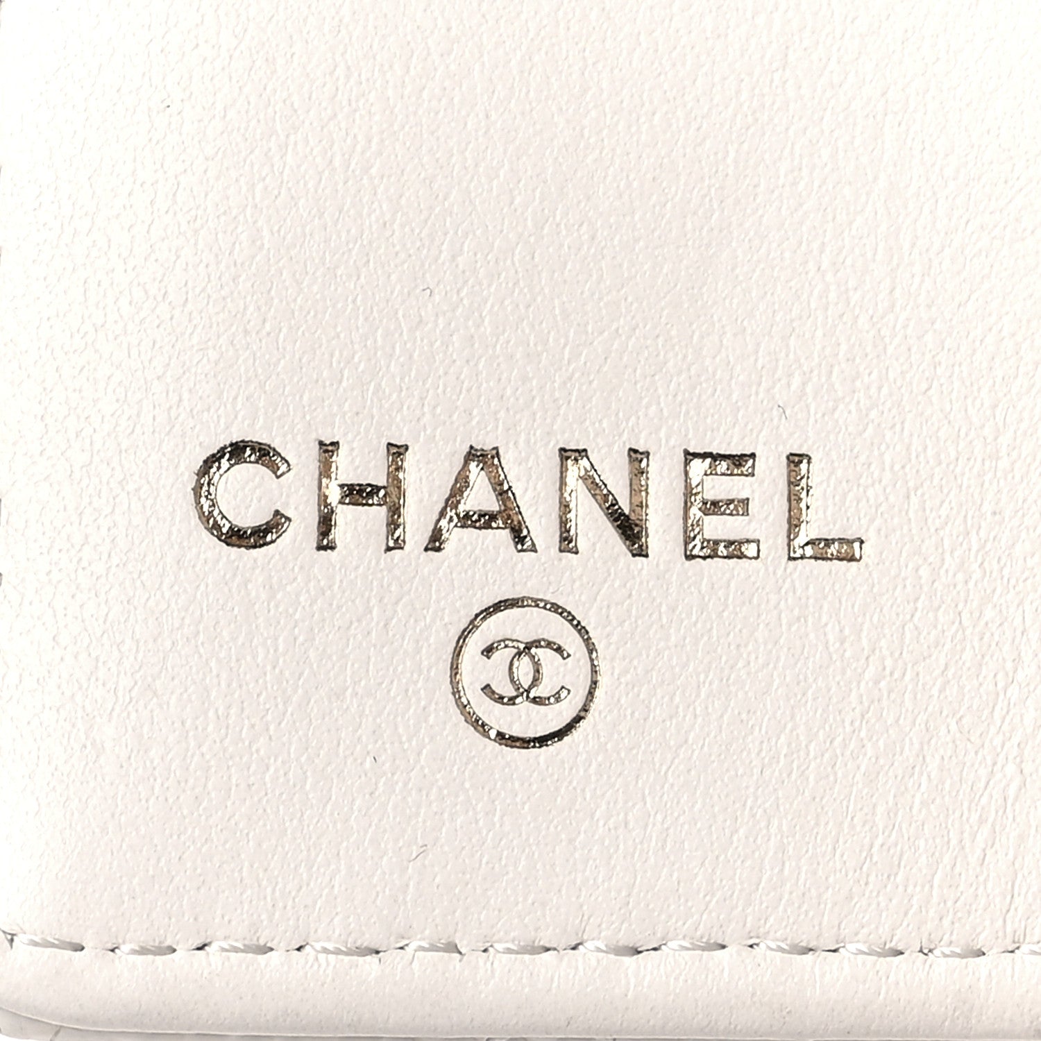 Chanel Caviar Quilted Classic 4 Key Holder Wallet White 6 of 10