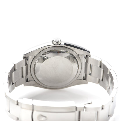 Rolex Stainless Steel 36mm Oyster Perpetual Datejust Watch Silver Roman 116200 5 of 7