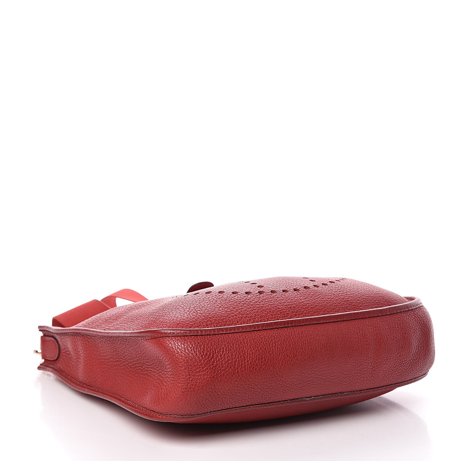 Hermes Taurillon Clemence Evelyne GM Rouge Vif 4 of 18
