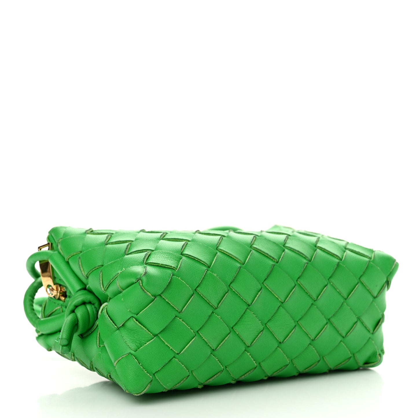 Nappa Intrecciato Mini Loop Camera Bag Parakeet