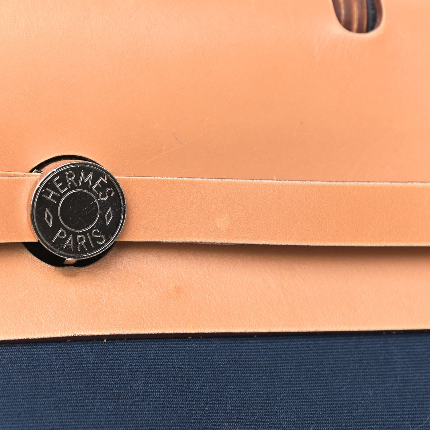 Hermes Toile Vache Hunter Herbag Zip 39 MM Bleu De Malte 14 of 20