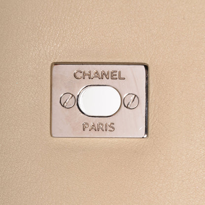 Chanel Calfskin Quilted In the Business Flap Bag Light Beige 6 of 8