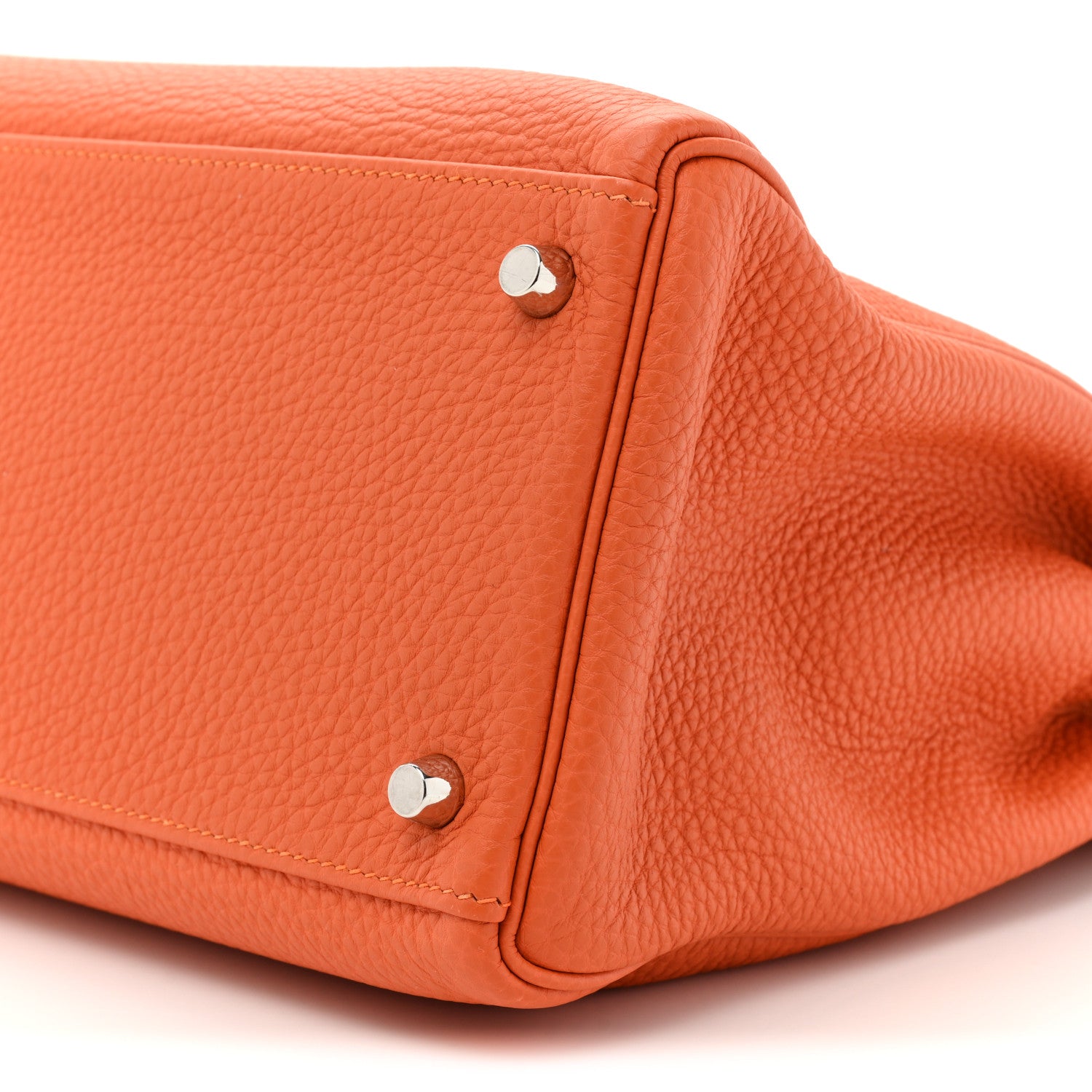 Hermes Togo Kelly Retourne 35 Orange 8 of 18