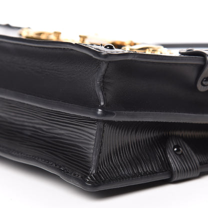 Louis Vuitton Epi Trunk Clutch Black 7 of 9