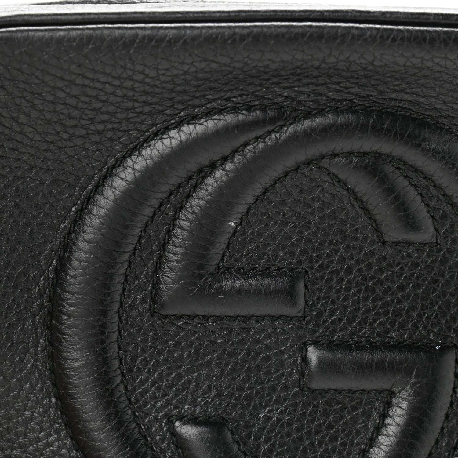 Gucci Pebbled Calfskin Small Soho Disco Bag Black 12 of 16