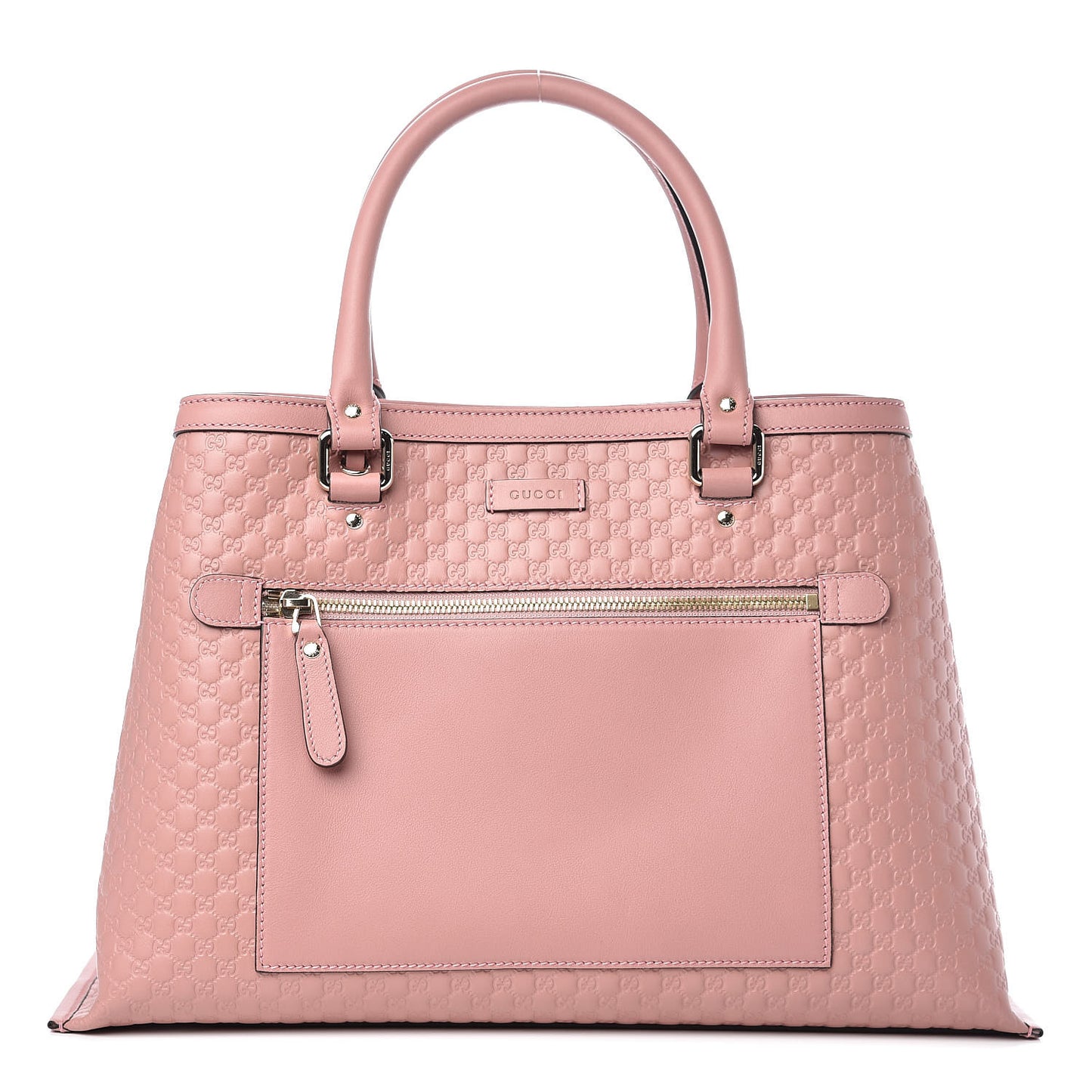 Soft Microguccissima Medium Tote Soft Pink