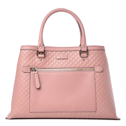 Gucci Soft Microguccissima Medium Tote Soft Pink 1 of 10