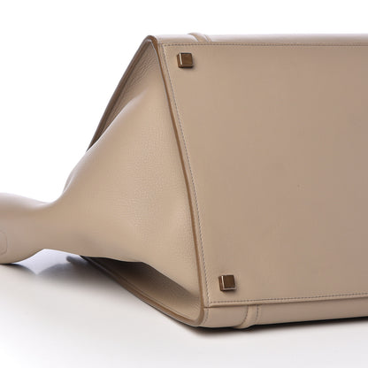 Celine Supple Calfskin Medium Phantom Luggage Beige 9 of 10