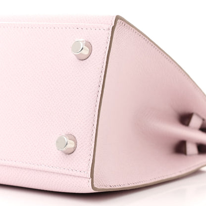 Hermes Epsom Kelly Sellier 25 Mauve Pale 10 of 11