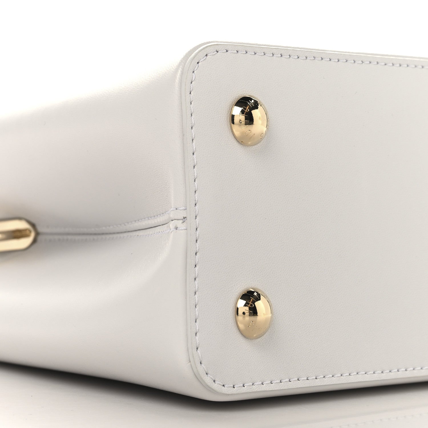 Louis Vuitton Lambskin Beatriz Milhazes Artycapucines PM White Multicolor 7 of 8