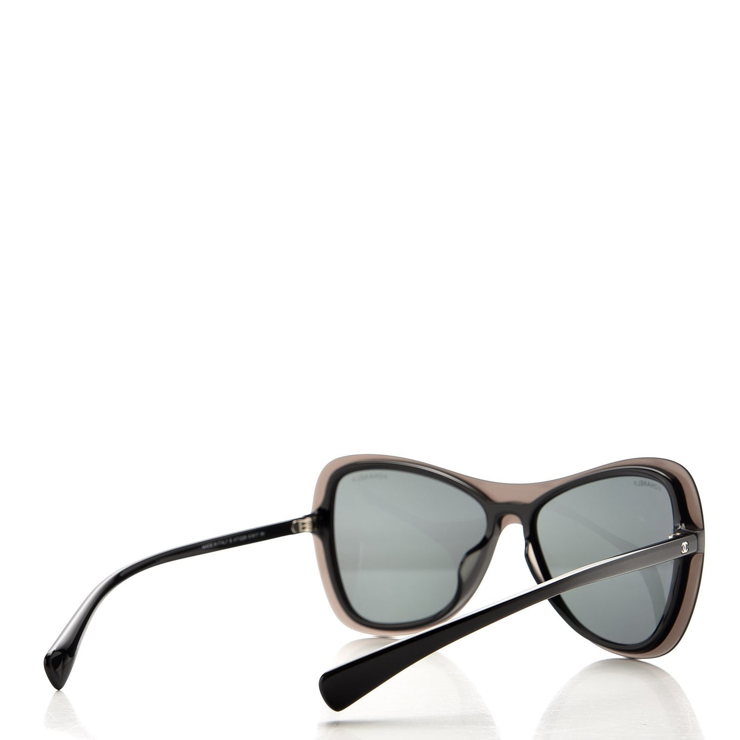 Shield Butterfly Runway Sunglasses S1617 Black