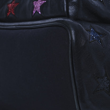 Saint Laurent Lambskin Star Applique Mini City California Backpack Black 24 of 35